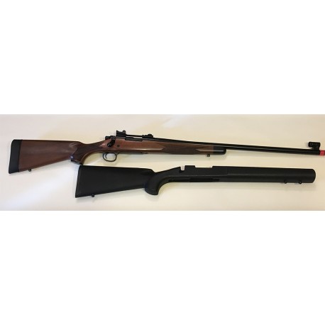 KJW M700 Remington a gas/co2  full metal con calcio originale Remington BDL