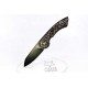 Radius Folding Knife Acciaio M390 Manico in Fibra di Carbonio Vincitore 2019 Overall Knife