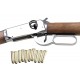 UMAREX Cowboy Rifle Co2 SHELL EJECTING Silver Version