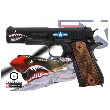 Auto Ordnance 1911 Squadron Full Metal GBB AW Custom