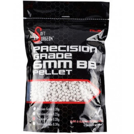 ABS PRECISION GRADE 0.28G BBS (4000RDS) - AIRSOFT SURGEON