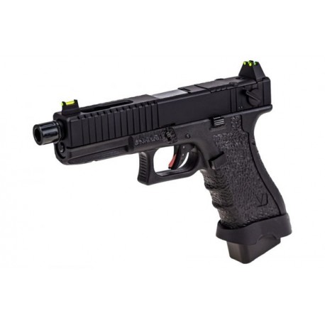 PISTOLA A GAS GBB EU18 VENTED BLACK VORSK (VK-VGP-01-04)