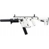 KRYTAC KRISS VECTOR LIMITED EDITION 'ALPINE WHITE' AEG SMG RIFLE (WITH MOCK SUPPRESSOR)
