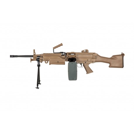 Specna Arms Minimi M249 SA-249 MK2 CORE™ Machine Gun Replica - Tan