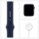 APPLE WATCH SERIE 6 GPS 40MM IN ALLUMINIO AZZURRO CON CINTURINO SPORT DEEP NAVY