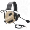 CUFFIE M32 Tactical Communication Hearing Protector Earmor