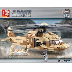 BLACK HAWK HELICOPTER 439 PCS SLUBAN