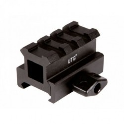 UTG Medium Profile 3-Slot Twist Lock Riser Mount Leapers