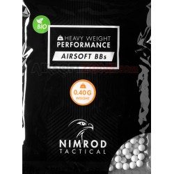 0.40g Bio BB Professional Performance 1000rds Nimrod Pallini Airsoft