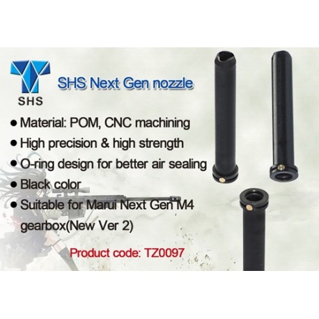 SHS Next Gen nozzle per Tokyo Marui Next Gen SRE Spingipallino