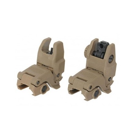 FBUS Gen 2 Sights FMA tacche di mira tipo Mbus magpul