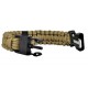 Bracciale Militare in ParaCord Pselion OD Green MFH taglia M