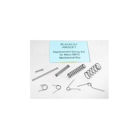 Blackcat Airsoft Replacement Spring Set for Tokyo Marui M870