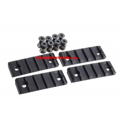 AABB 5-Slot Polymer Rail for KeyMod ( Black ) AB277-BK