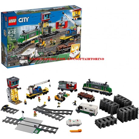 Lego City 60198 - Treno merci (1226 Pezzi)