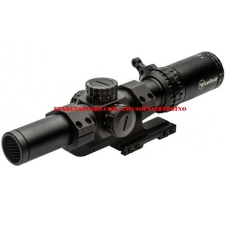 FIREFIELD OTTICA RAPID STRIKE 1-6X24 RIFLESCOPE KIT BLACK