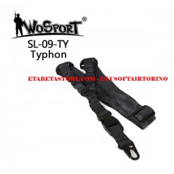 Tactical 1-point bungee sling, Black