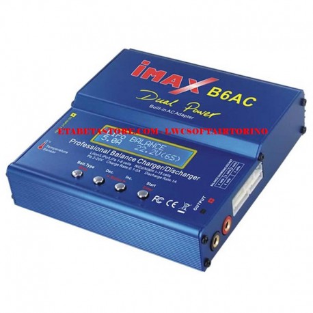 Caricabatteria  Imax B6AC 220V/12V pro NiCd, NiMH, Li-Pol, Li-Ion, LiFe, Pb
