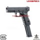 UMAREX-VFC PISTOLA SOFTAIR GLOCK 18C GAS RAFFICA CON MAG DA 50rds GBB