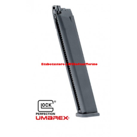 Umarex Caricatore Esteso 50 BB per Glock 18 Airsoft compatibile con Glock 17 - 19 Gen 4 Umarex