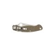   Produttore: SPYDERCO Spyderco MILITARY 2 BROWN CANVAS MICARTA CPM CRUWEAR C36MPCW2