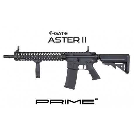 Airsoft rifle Specna Arms Daniel Defense® MK18 SA-P26 Prime™ Aster II ETU with brushless motor Black