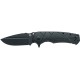 FOX FX-557B Wander Tactical Uro Folding knife stainless steel Niolx pvd Blade, G10 Black Handle