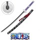 KATANA ORNAMENTALE CON ILLUMINAZIONE LED (ZS521VGD) inspirata a One Piece - Trafalgar
