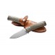 LIONSTEEL M4 CVG Lama fissa con manico  in canvas  Verde