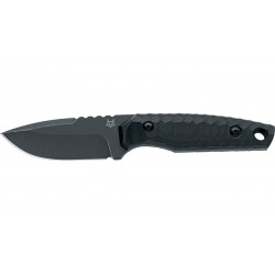 FOX FX-627 G10B FKMD GZ Tatctical KS Original , Lama Fissa acciaio Niolox Antracite Topshield, Manico G10 nero