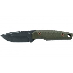 FOX FX-627 G10OD FKMD GZ Tatctical KS, Lama Fissa acciaio Niolox Antracite Topshield, Manico G10 Od green