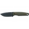 FOX FX-627 G10OD FKMD GZ Tatctical KS, Lama Fissa acciaio Niolox Antracite Topshield, Manico G10 Od green