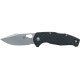 FOX  KITA: coltello chiudibile, lama acciaio Niolox stone washed, manico FRN nero FX-625 BSW