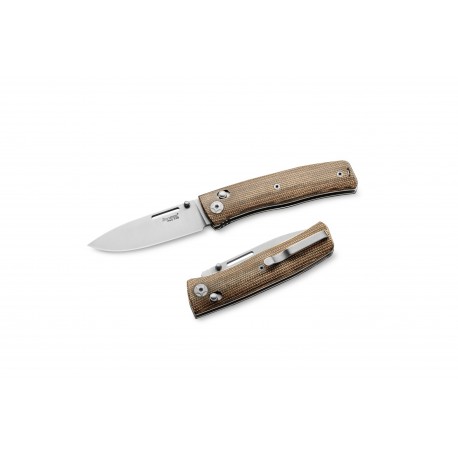LIONSTEEL NiNi - Canvas naturale - Manico intero NN1 CVN