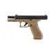 Glock 17 Gen 5 GBB Edizione francese – 1,0 Joule – Bicolore TAN e NERA 
