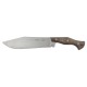 VIPER Viper CARNERA coltello fisso, lama acciaio D2 stonewashed, manico Tela e resina marrone  VT4006SWBW