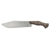 VIPER Viper CARNERA coltello fisso, lama acciaio D2 stonewashed, manico Tela e resina marrone  VT4006SWBW