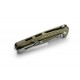 LIONSTEEL EMMET Alluminio Verde Hammertone / Lama stone washed EM01A GS