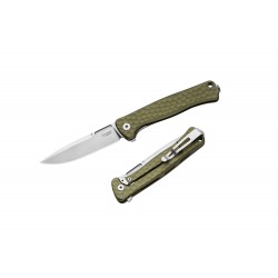 Emmet Aluminium - LIONSTEEL EMMET Alluminio Verde Hammertone / Lama stone washed EM01A GS